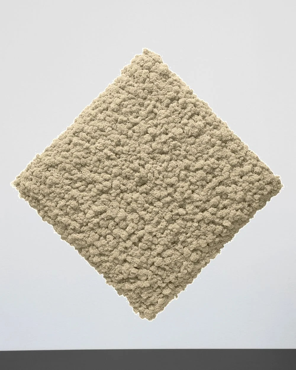 Färgvariant Gul av Mosspanel kvadrat i äkta renlav – 50×50 cm
