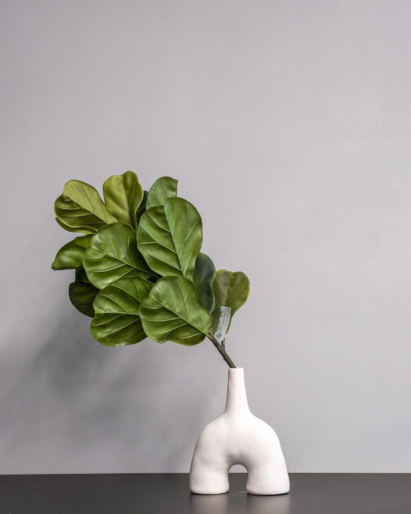 Konstgjord fiolfikusbukett – 60 × 30 cm – konstgjord växt från Forever Flora
