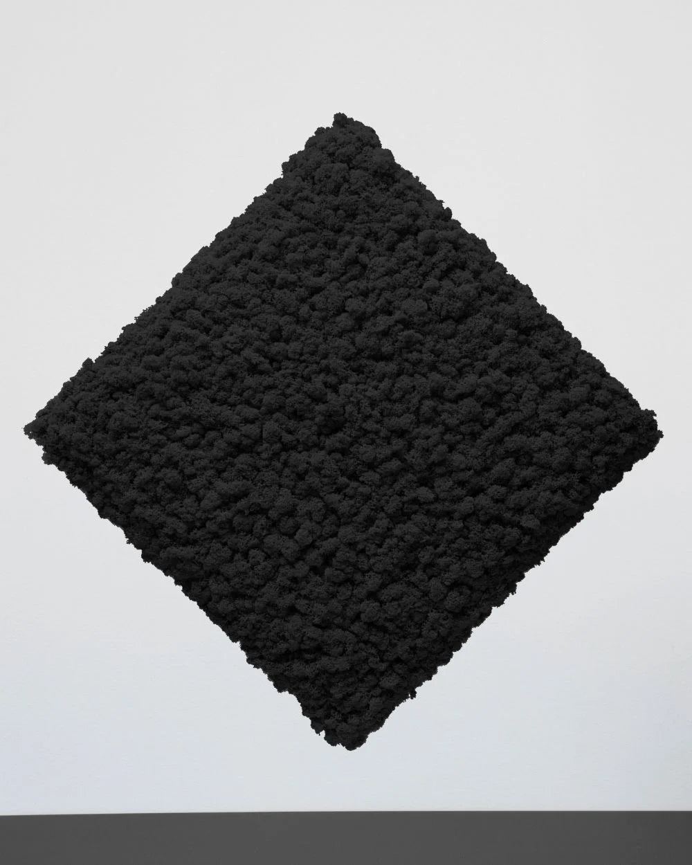 Mosspanel kvadrat i äkta renlav i Blå med kvadratisk form – 30×30 cm