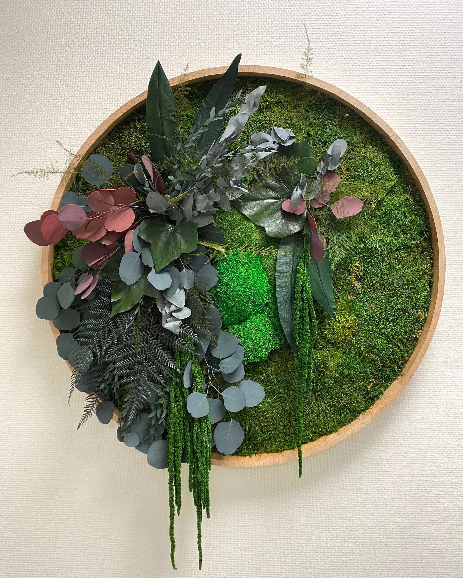 Rund mosstavla Regnskog – mosstavla från Forever Flora