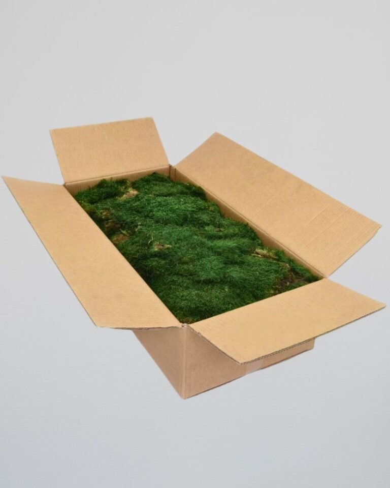 Alternative view of Brandsikkert Fladmos (1,5 m²) | Brandhæmmende & Naturtro