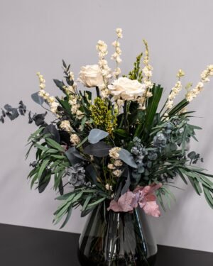 Natur Buket – Bæredygtige blomster og planter 11 Forever Flora Dk