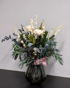 Natur Buket – Bæredygtige blomster og planter 12 Forever Flora Dk
