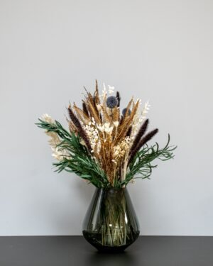 Lea Buket - Buket med konserverede og tørrede blomster 7 Forever Flora Dk