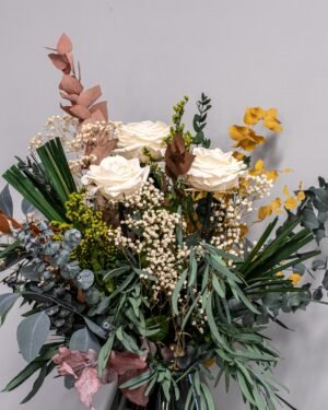 Delin Buket - Tørrede buketter 13 Forever Flora Dk