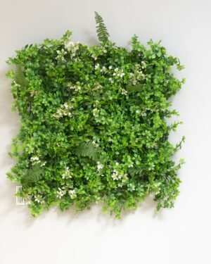 Kunstig plantevæg Planteblomst