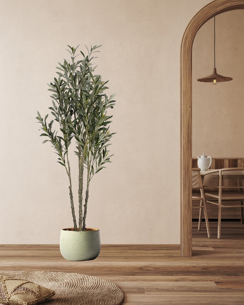 Kunstigt Oliventræ (90/110/140 cm) | Naturtro Middelhavsstemning 8 Kunstigt Oliventræ (90/110/140 cm) | Naturtro Middelhavsstemning - Billede 8