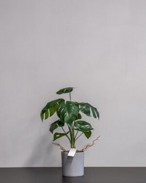 Alternative view of Eksklusiv Kunstig Monstera i Potte – Naturtro Design (45 cm)